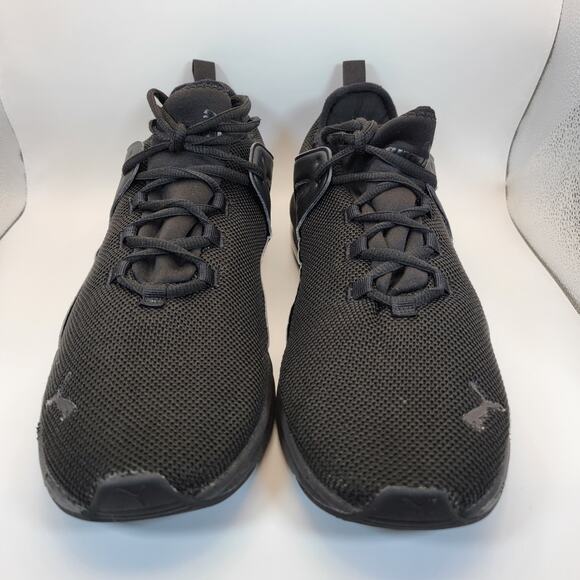 PUMA Electron 2.0 Triple Black 385669-02 Running Shoes Size 11 US - Picture 1 of 7